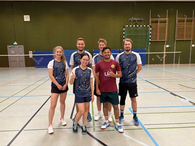 Die 4. Mannschaft des BC82 Osnabrück